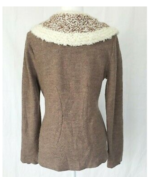 Anthropologie Rosie Neira Bourgogne Wool Jacket - Picture 9 of 9